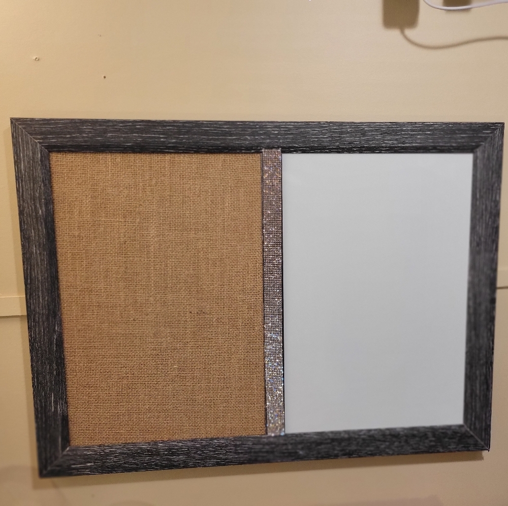 Half & Half Board With Bling